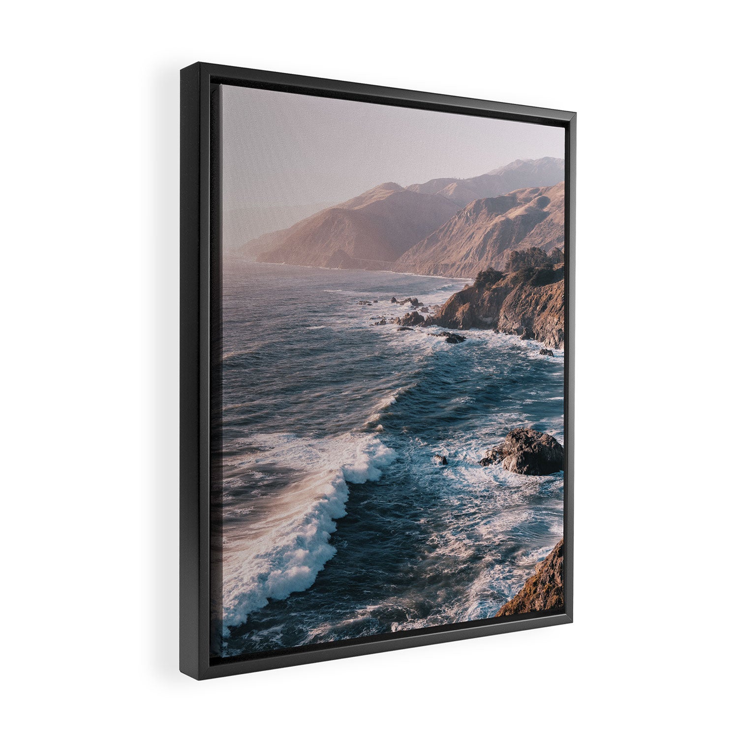 Big Sur - Adventure In Paradise Framed Canvas Print Gallery Image 2