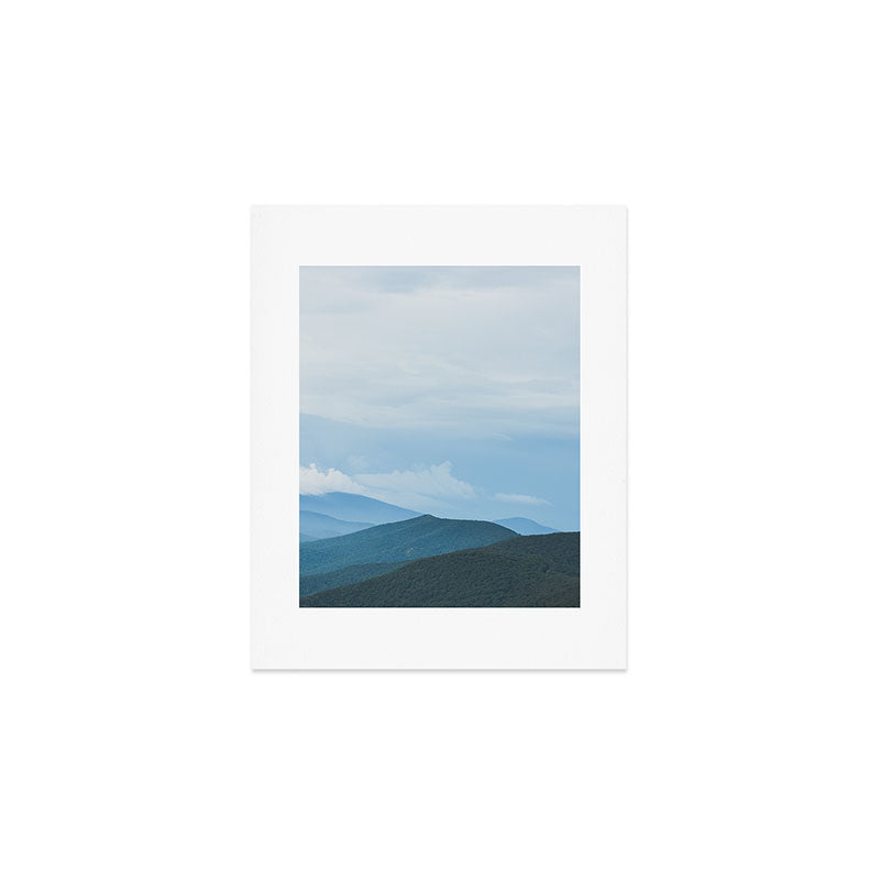 Blue Ridge Mountain Magick Digital Nature Landscape Photography Art Print Gallery Image 1