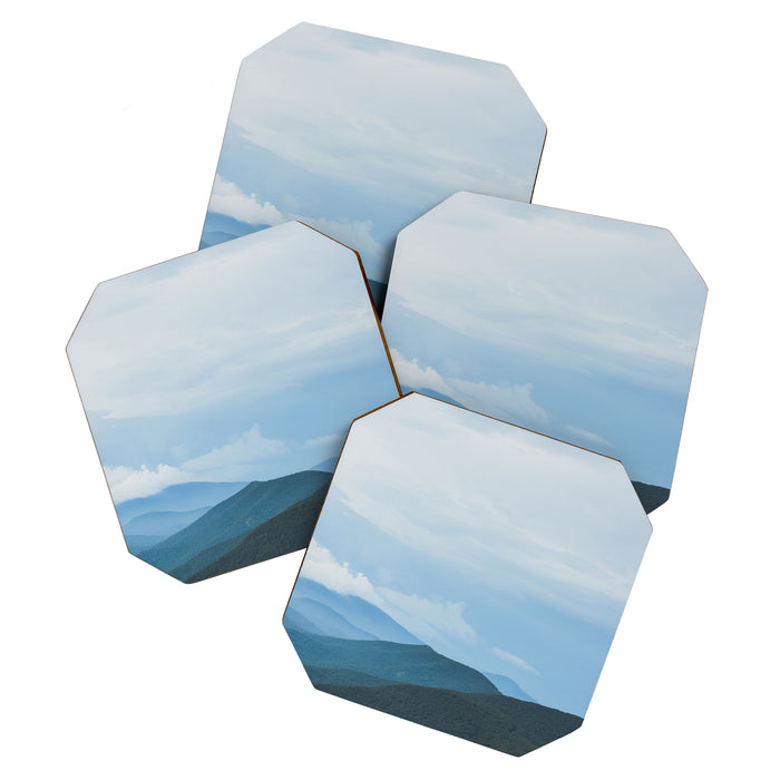 Blue Ridge Mountain Magick Digital Nature Landscape Photography Coaster Gallery Image 1