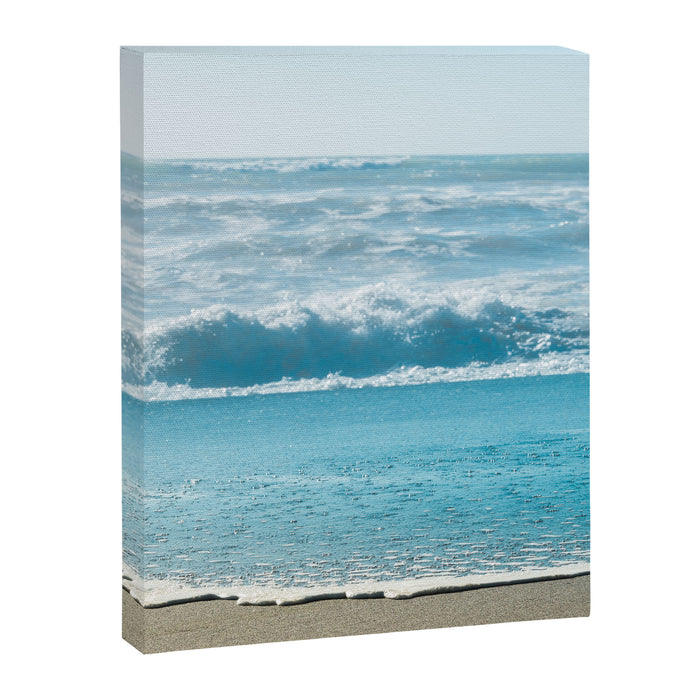 Blue Sea Backdrop Canvas Print Gallery Image 1