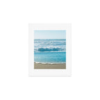 Blue Sea Backdrop Art Print Gallery Image 1