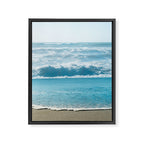 Blue Sea Backdrop Framed Canvas Print Gallery Image 6