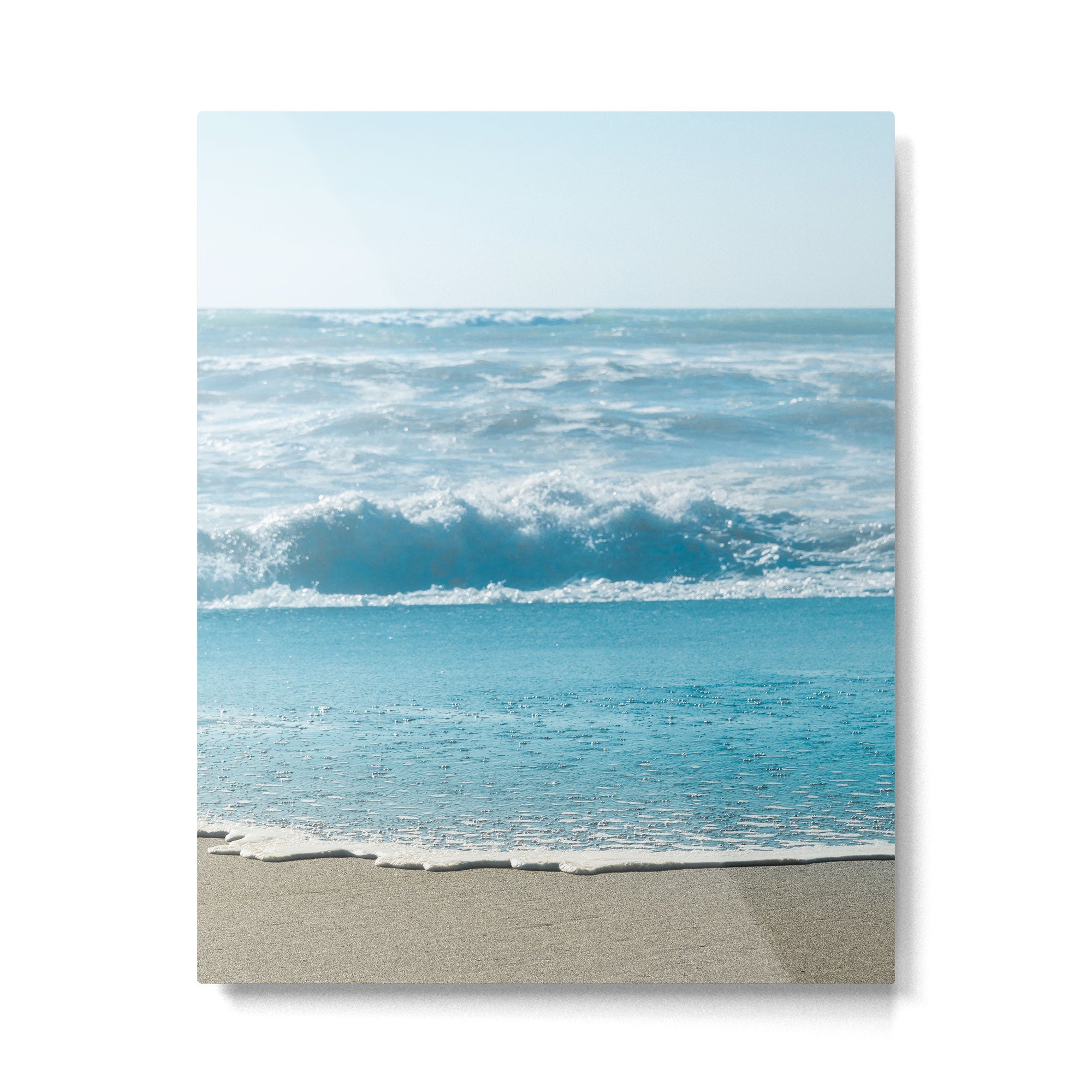 Blue Sea Backdrop Metal Print Gallery Image 4