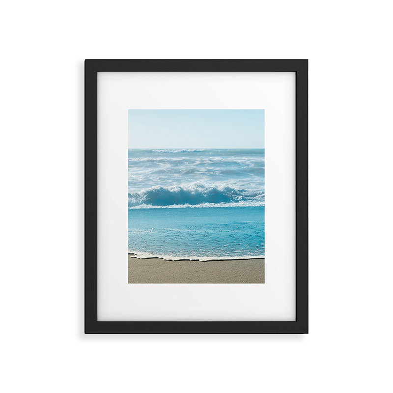 Blue Sea Backdrop Framed Art Print Gallery Image 5