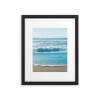 Blue Sea Backdrop Framed Art Print Gallery Image 5