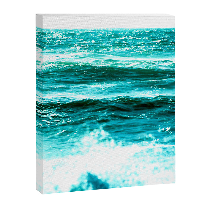 California Ocean Waves Canvas Print Gallery Image 1