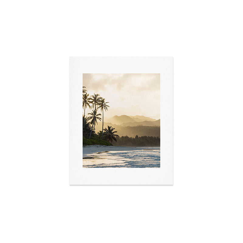 Another Day In Paradise - Tropical Beach Sunset Art Print Gallery Image 1