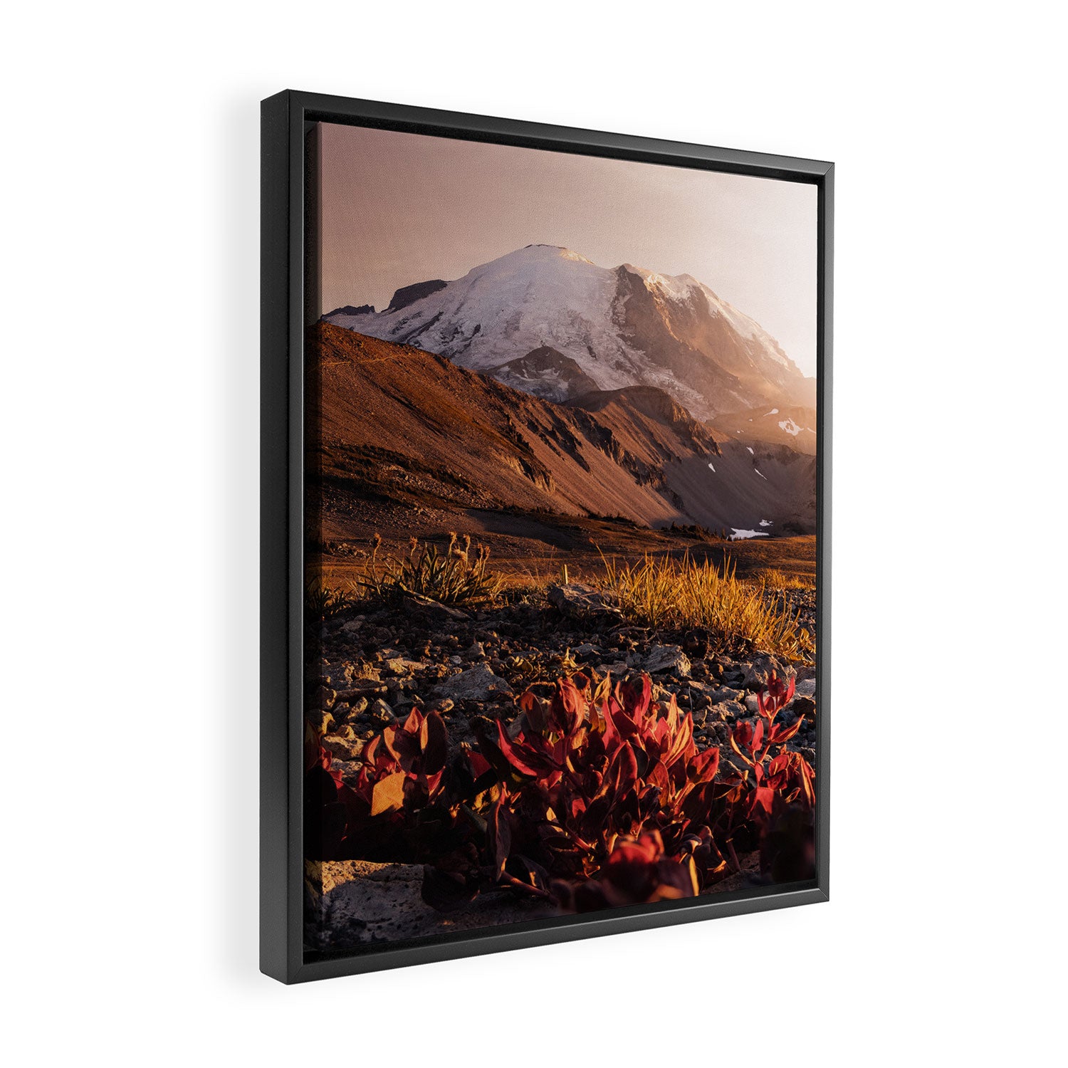 Believe in Miracles - Mount Rainier National Park Framed Canvas Print Gallery Image 2