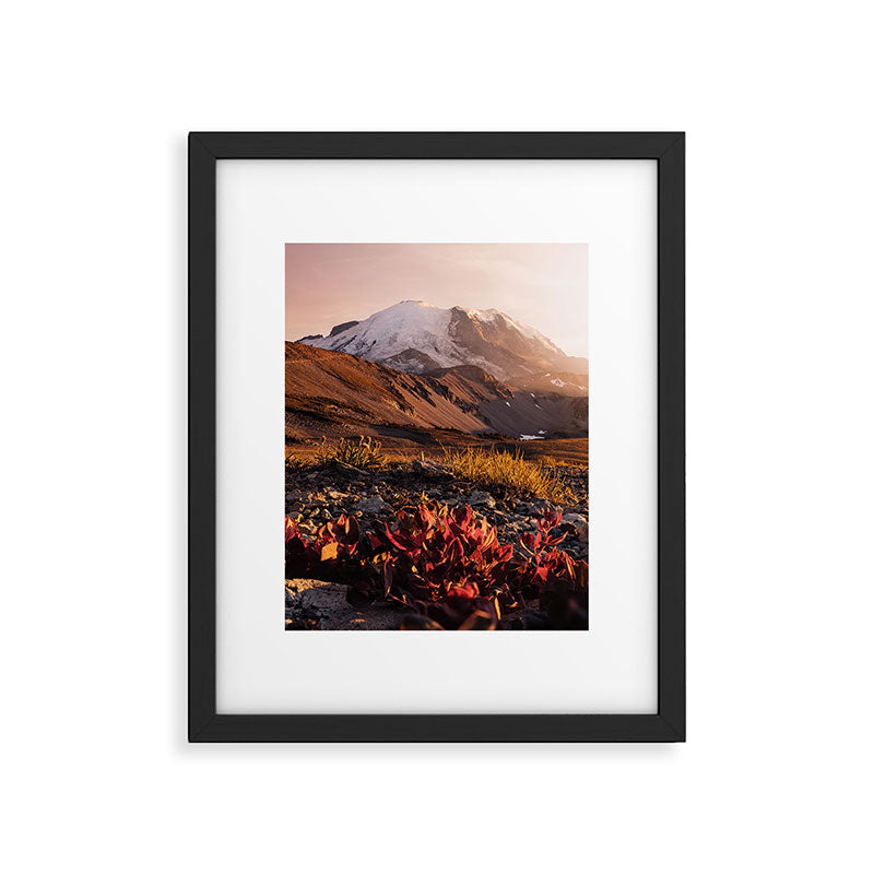 Believe in Miracles - Mount Rainier National Park Framed Art Print Gallery Image 4