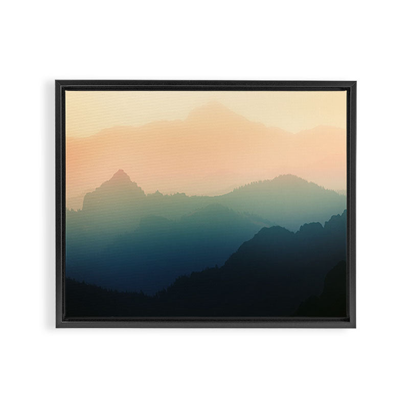 Living On The Edge - Smoky Mountain National Park Framed Canvas Print Gallery Image 3