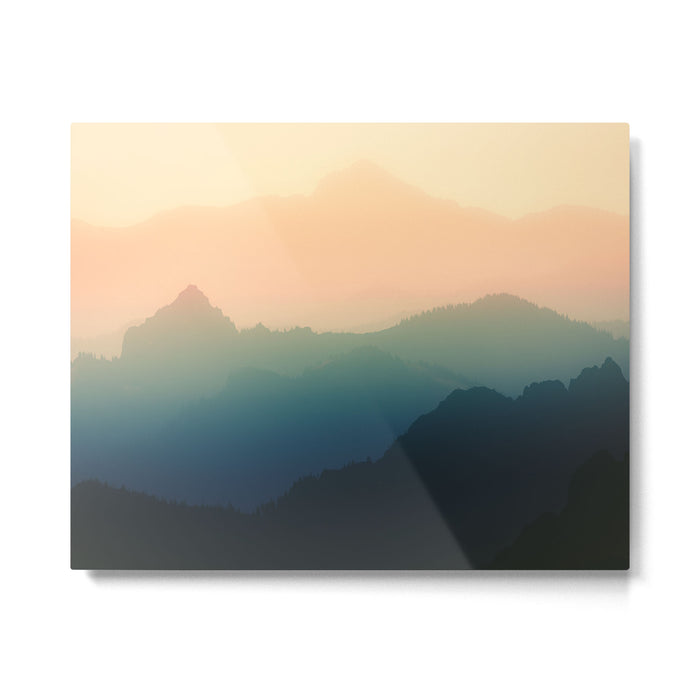 Living On The Edge - Smoky Mountain National Park Metal Print Gallery Image 1
