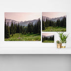 Mount Rainier Summer Adventure X - Pacific Northwest Mountain Landscape Canvas Print Gallery Image 3