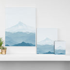 Mountain Blues - Mt. Hood Adventure Canvas Print Gallery Image 3