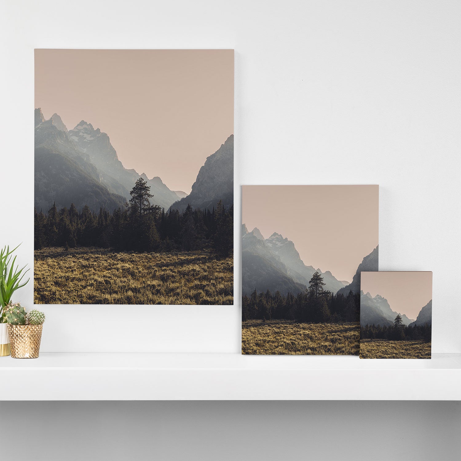 Mountain Poetry - Grand Teton National Park Canvas Print Gallery Image 3