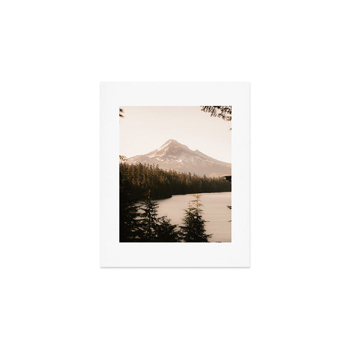 Mountain Wanderlust - Mount Hood Forest Landscape Art Print Gallery Image 1