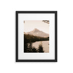 Mountain Wanderlust - Mount Hood Forest Landscape Framed Art Print Gallery Image 6