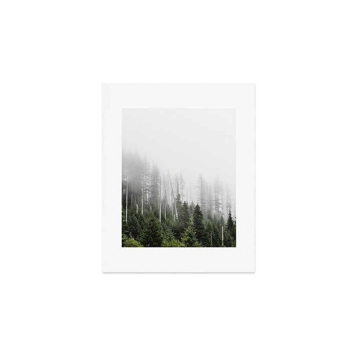 Pacific Northwest Forest - Misty Mountain Morning Art Print Gallery Image 1
