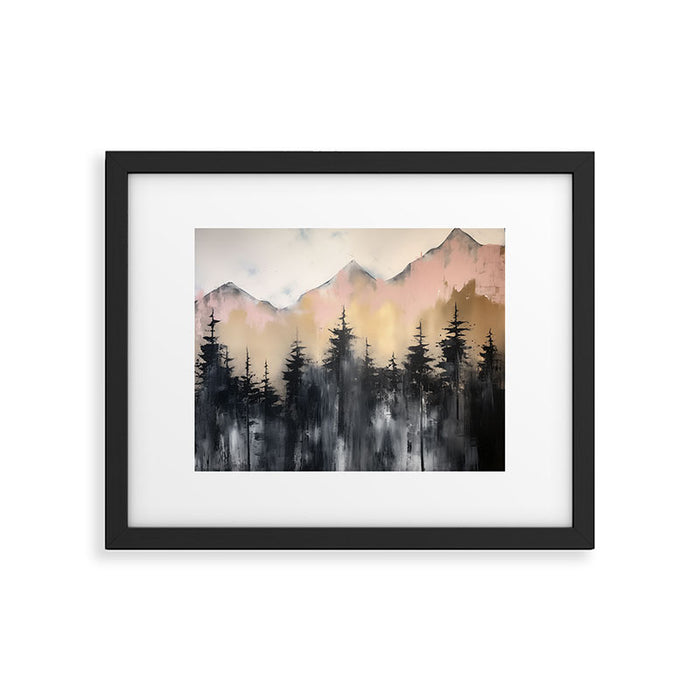 Pacific Northwest Wonderland Painting Framed Art Print Gallery Image 1