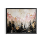 Rocky Mountain High Pastel Oil Painting Framed Canvas Print Gallery Image 3