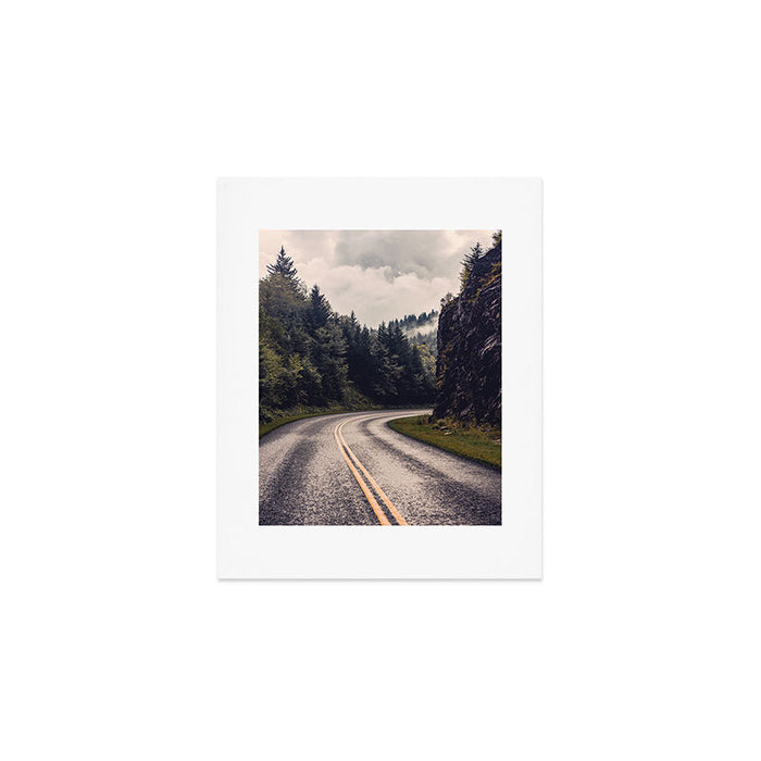 Smoky Mountain National Park -  Road Trip Adventure Art Print Gallery Image 1