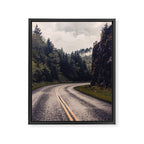 Smoky Mountain National Park -  Road Trip Adventure Framed Canvas Print Gallery Image 3