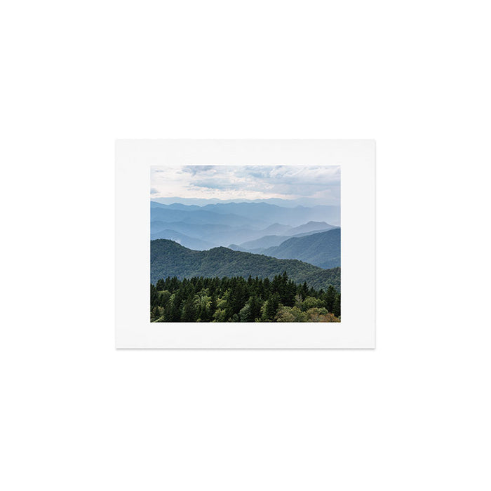 Smoky Mountain National Park -  Summer Adventure Art Print Gallery Image 1