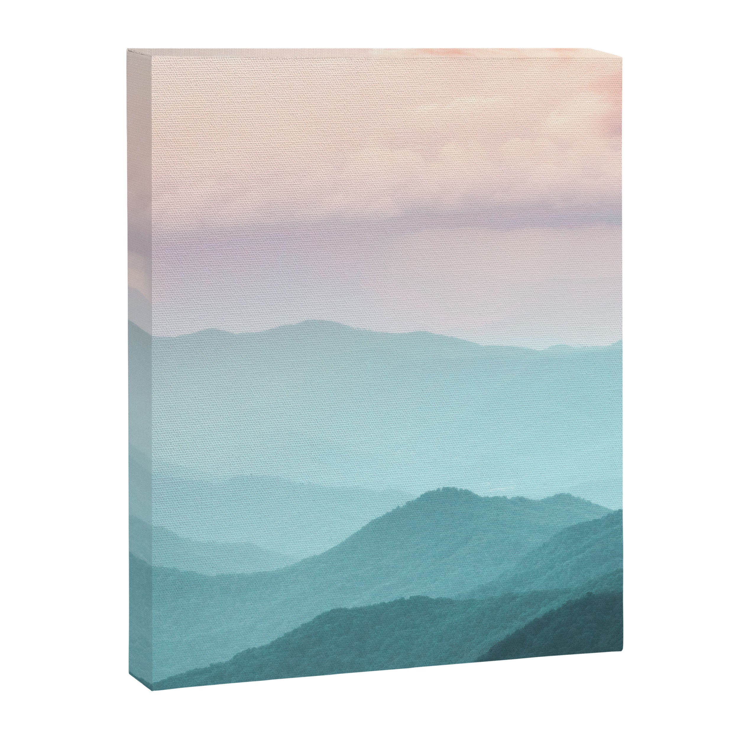 Smoky Mountain National Park Sunset Layers II - Nature Photography Canvas Print Gallery Image 3