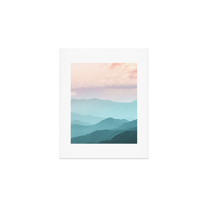 Smoky Mountain National Park Sunset Layers II - Nature Photography Art Print Gallery Image 1