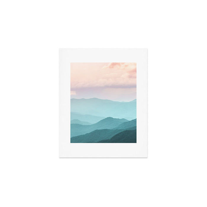 Smoky Mountain National Park Sunset Layers II - Nature Photography Art Print Gallery Image 1
