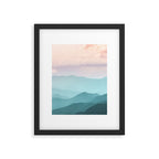 Smoky Mountain National Park Sunset Layers II - Nature Photography Framed Art Print Gallery Image 4