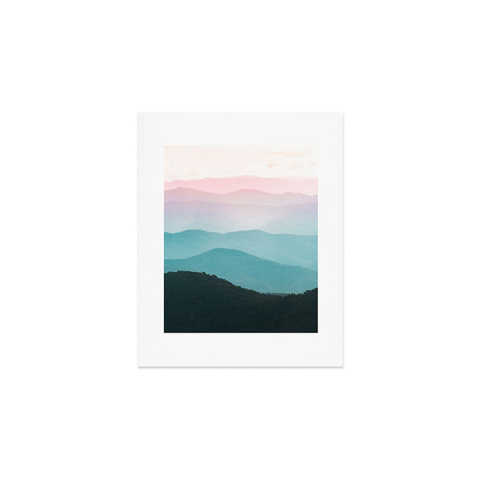 Smoky Mountain National Park Sunset Layers III - Nature Photography Art Print Gallery Image 1