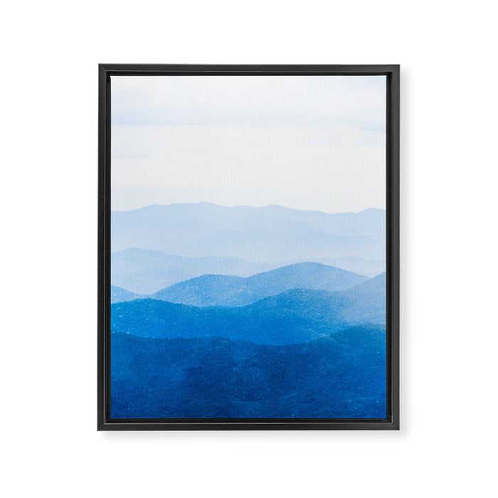Smoky Mountain National Park Sunset Layers IV - Nature Photography Framed Canvas Print Gallery Image 1
