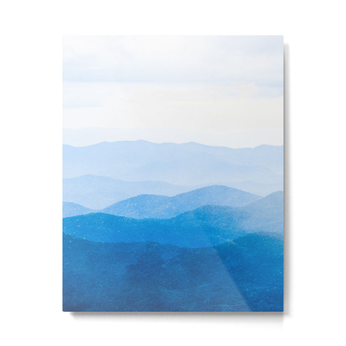 Smoky Mountain National Park Sunset Layers IV - Nature Photography Metal Print Gallery Image 1