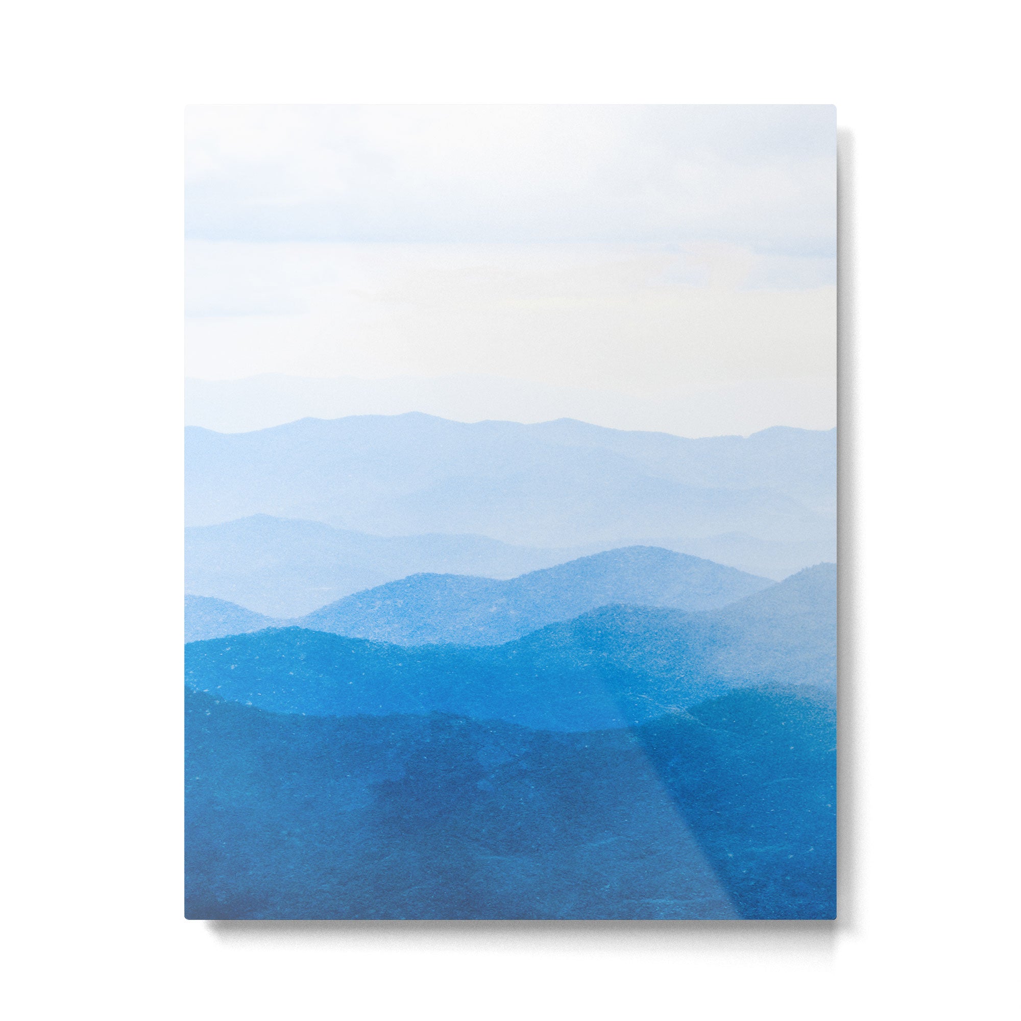 Smoky Mountain National Park Sunset Layers IV - Nature Photography Metal Print Gallery Image 4