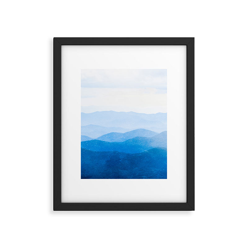 Smoky Mountain National Park Sunset Layers IV - Nature Photography Framed Art Print Gallery Image 4