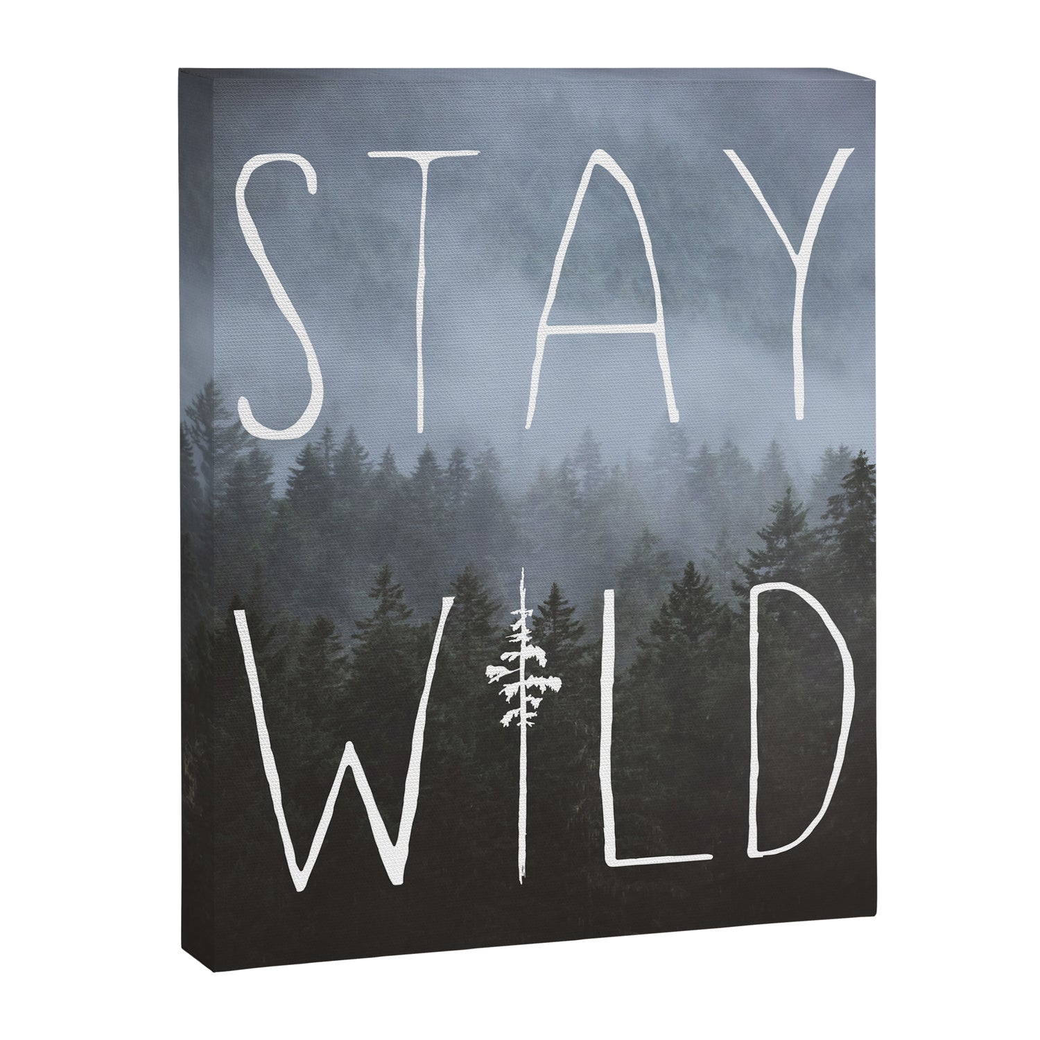 Stay Wild - Forest Adventure Canvas Print Gallery Image 3
