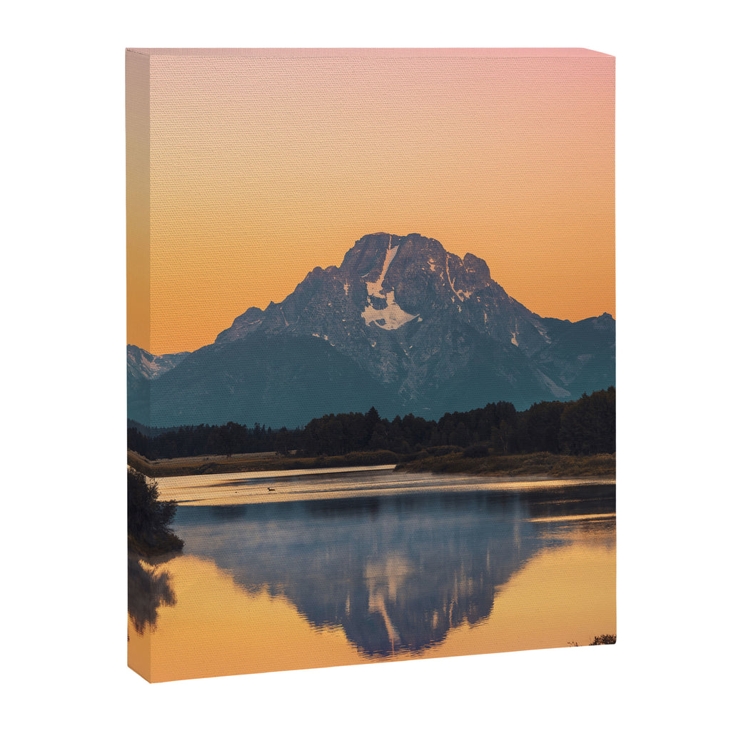 Sunrise In The Rockies - Grand Teton National Park Canvas Print Gallery Image 1