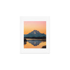 Sunrise In The Rockies - Grand Teton National Park Art Print Gallery Image 1