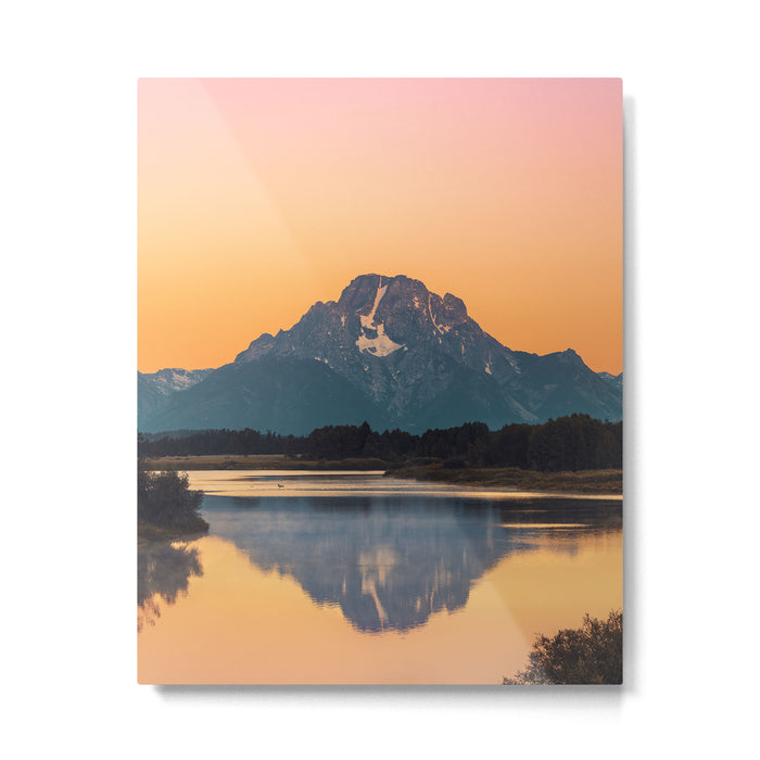 Sunrise In The Rockies - Grand Teton National Park Metal Print Gallery Image 1