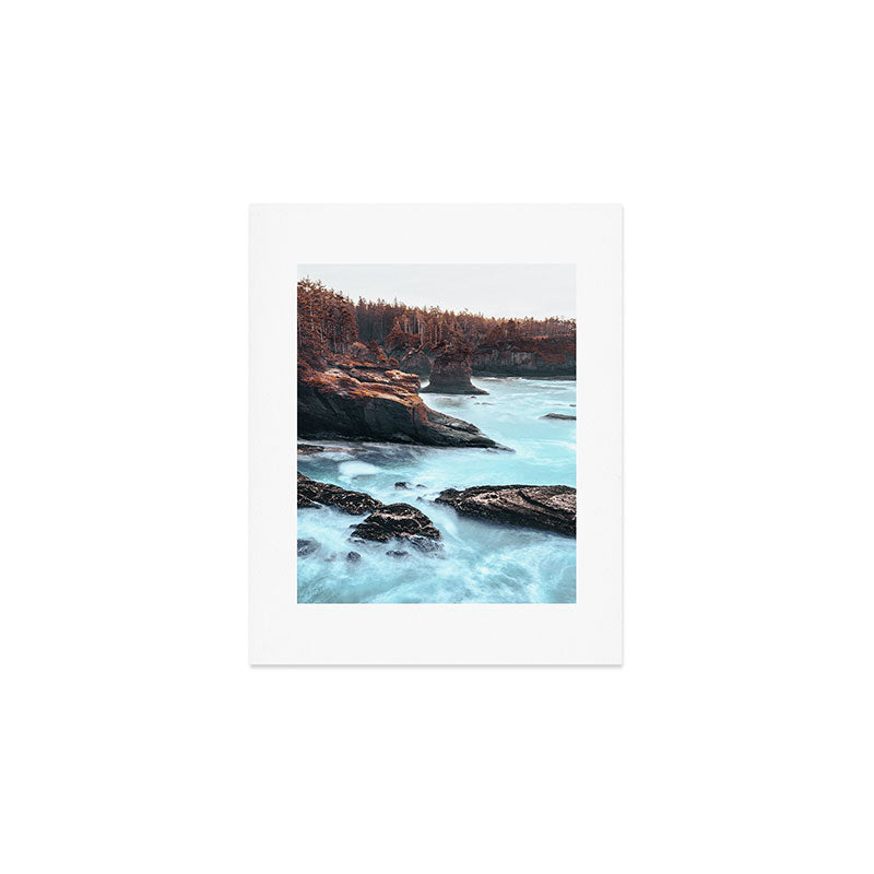 Washington West Coast - Ocean Forest Adventure Art Print Gallery Image 1
