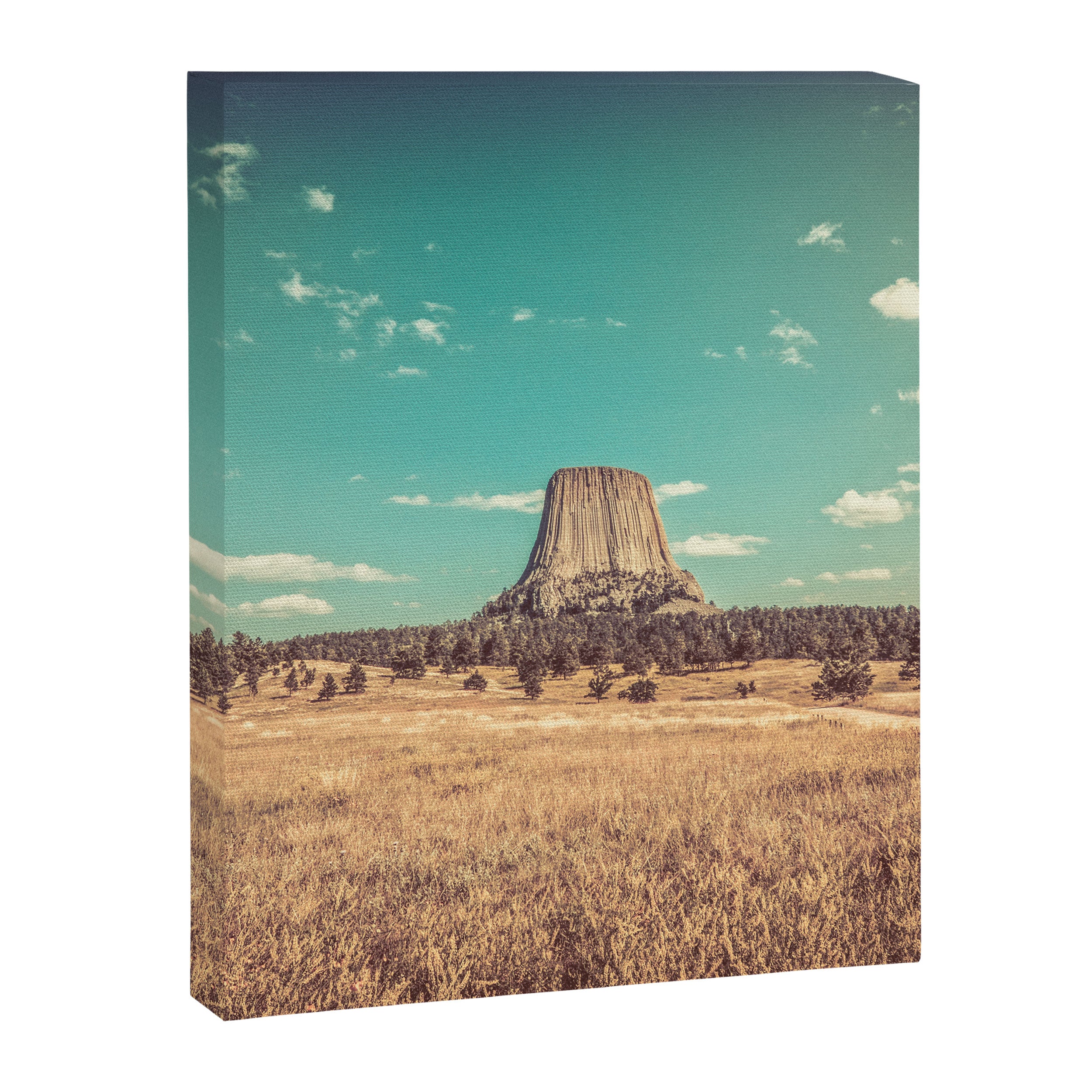 Devil's Tower National Monument Wyoming Canvas Print Gallery Image 6