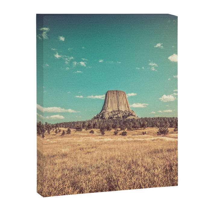 Devil's Tower National Monument Wyoming Canvas Print Gallery Image 1