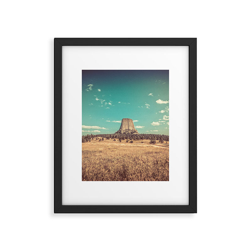 Devil's Tower National Monument Wyoming Framed Art Print Gallery Image 5
