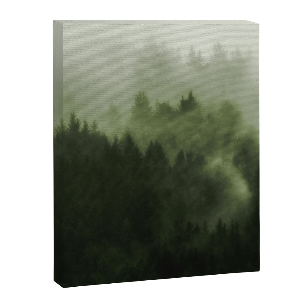 Drift - Green Mountain Forest Canvas Print Gallery Image 6