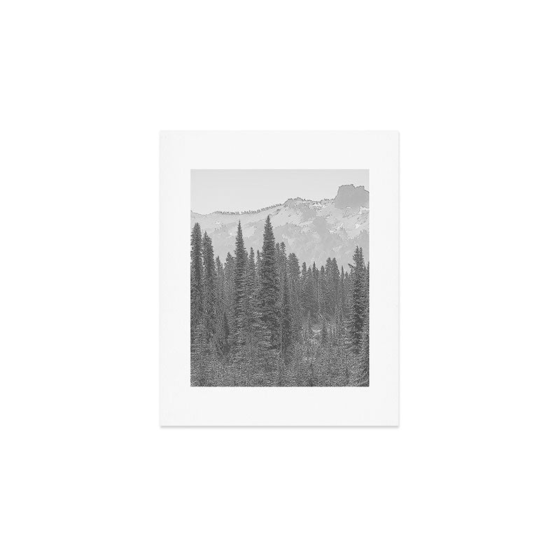 Escape to the Wilds - Black and White Nature Photography Art Print Gallery Image 1