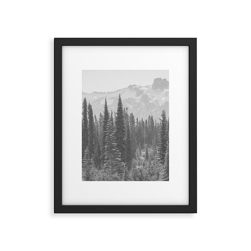 Escape to the Wilds - Black and White Nature Photography Framed Art Print Gallery Image 5