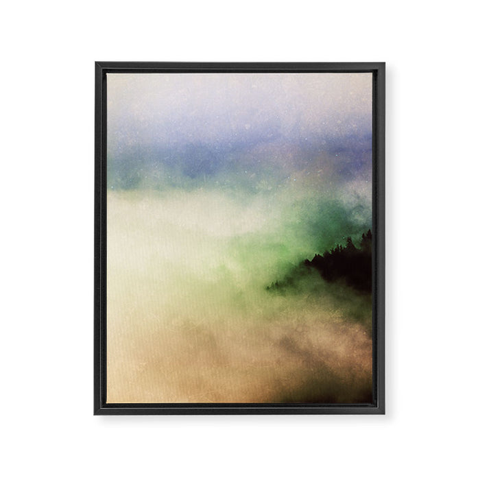 Ethereal Rainbow Clouds - Nature Photography Framed Canvas Print Gallery Image 1
