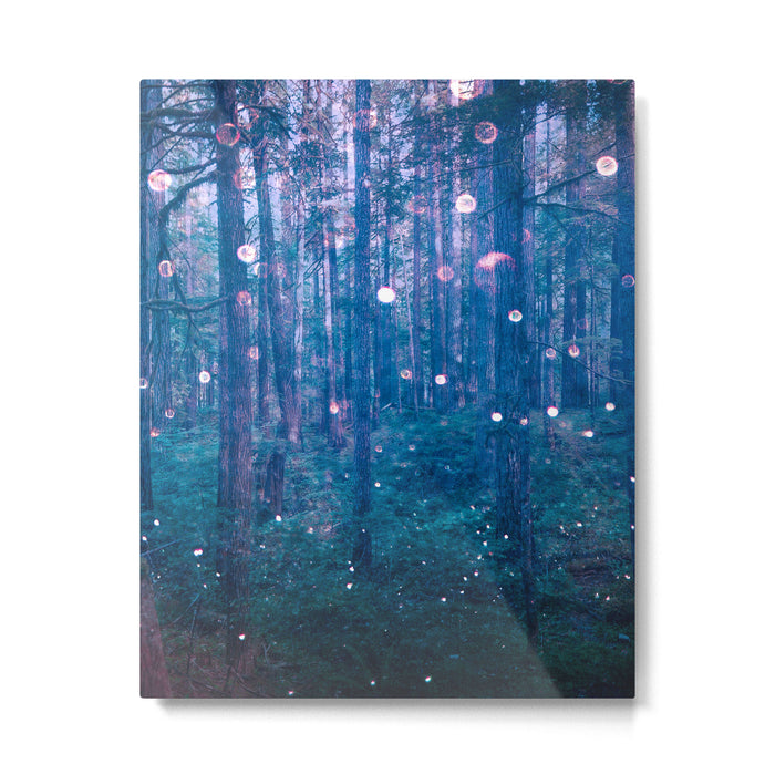 Fairy Lights Metal Print Gallery Image 1
