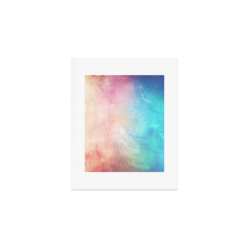Fire and Ice - Watercolor Painting Art Print Gallery Image 1
