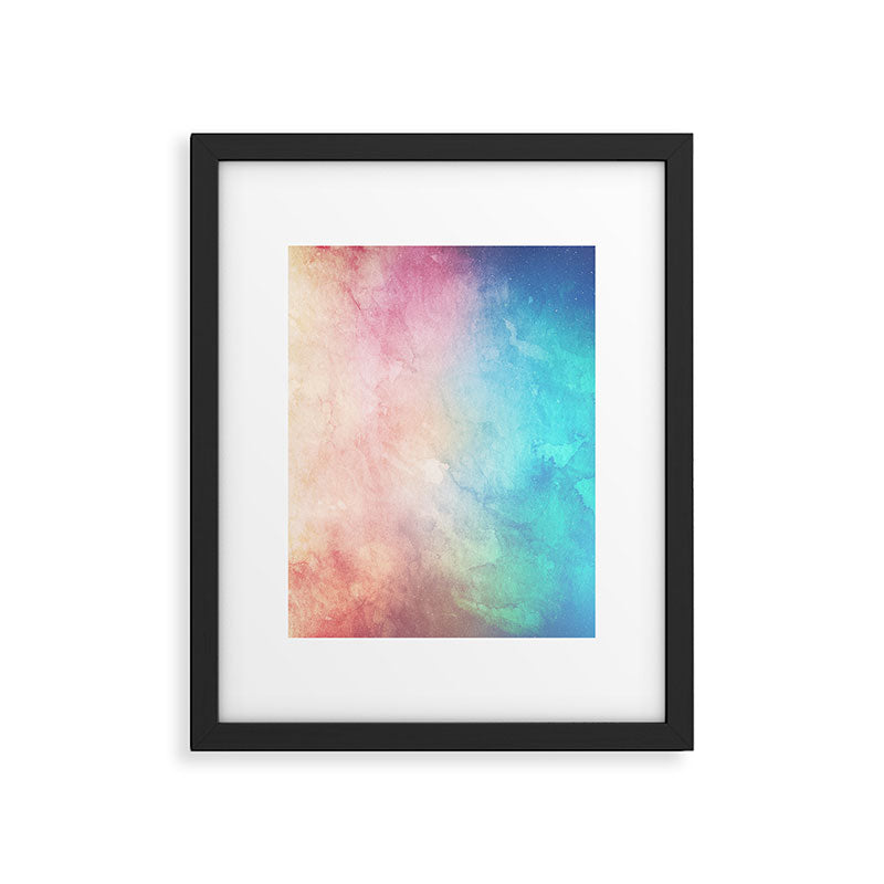Fire and Ice - Watercolor Painting Framed Art Print Gallery Image 5